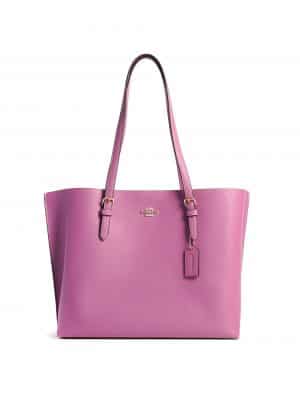 coach mollie tote pink