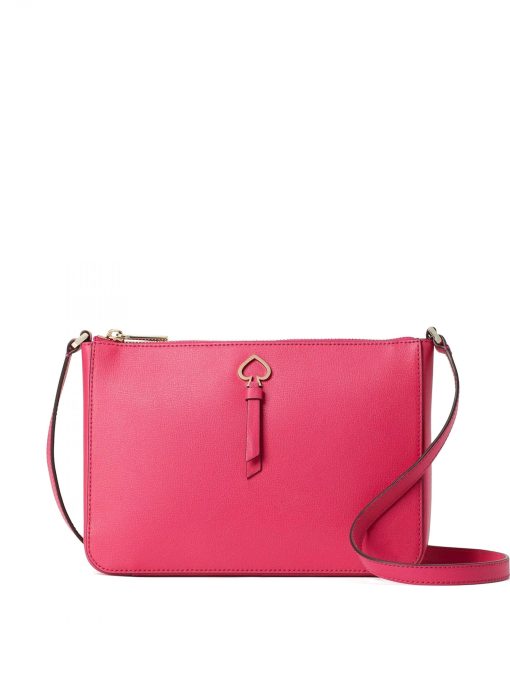 Kate Spade Adel Medium Top Zip Crossbody Bright Magenta - Averand