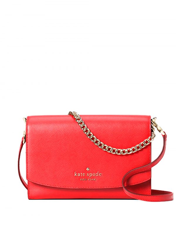 Kate Spade Carson Convertible Crossbody Bag Digital Red - Averand