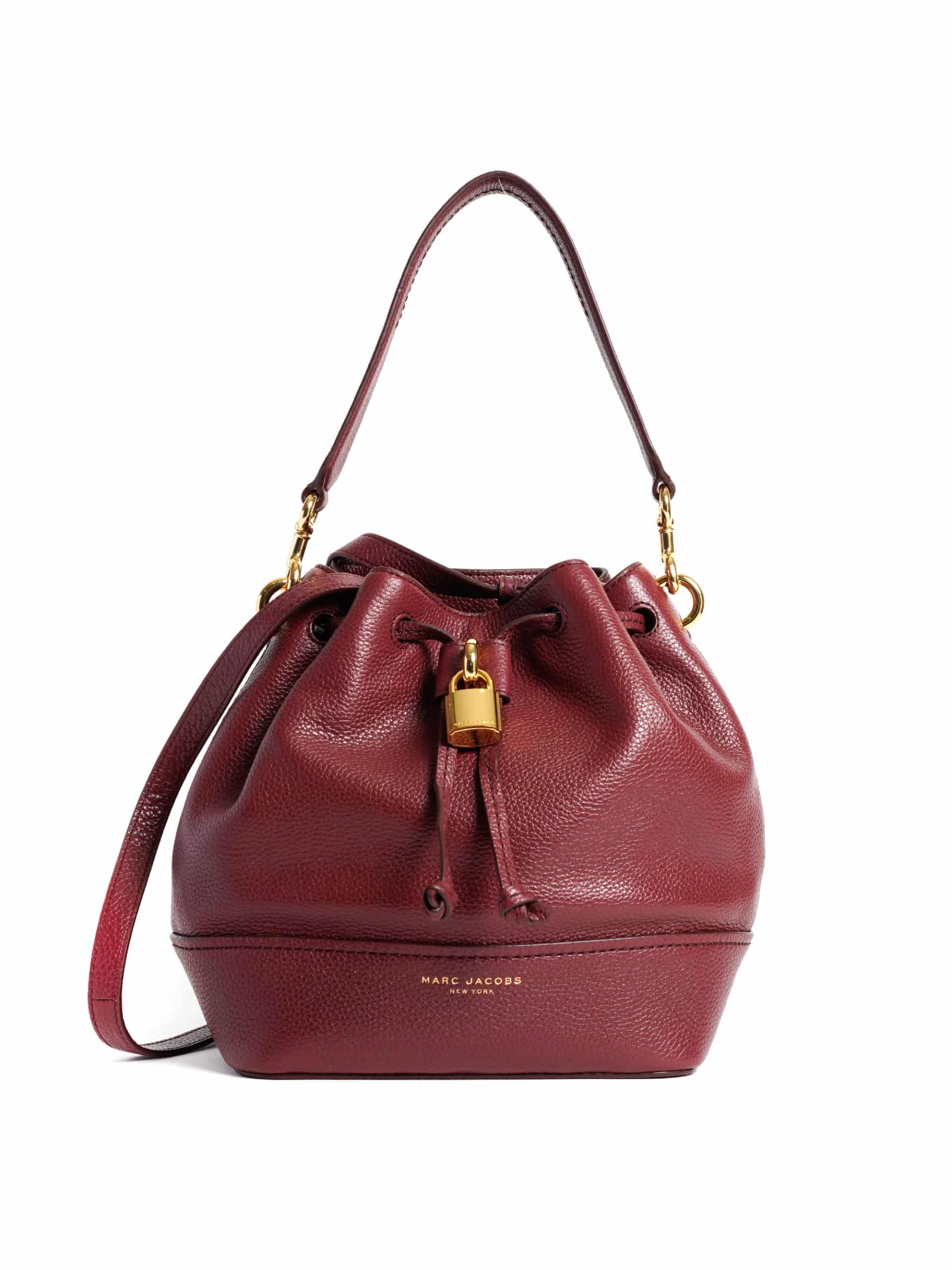 marc jacobs lock that bucket bag