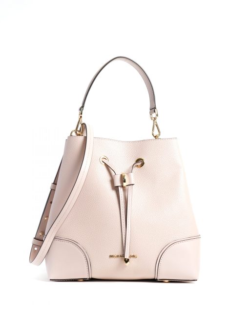 MICHAEL Michael Kors Mercer Gallery Bucket Bag in Pink