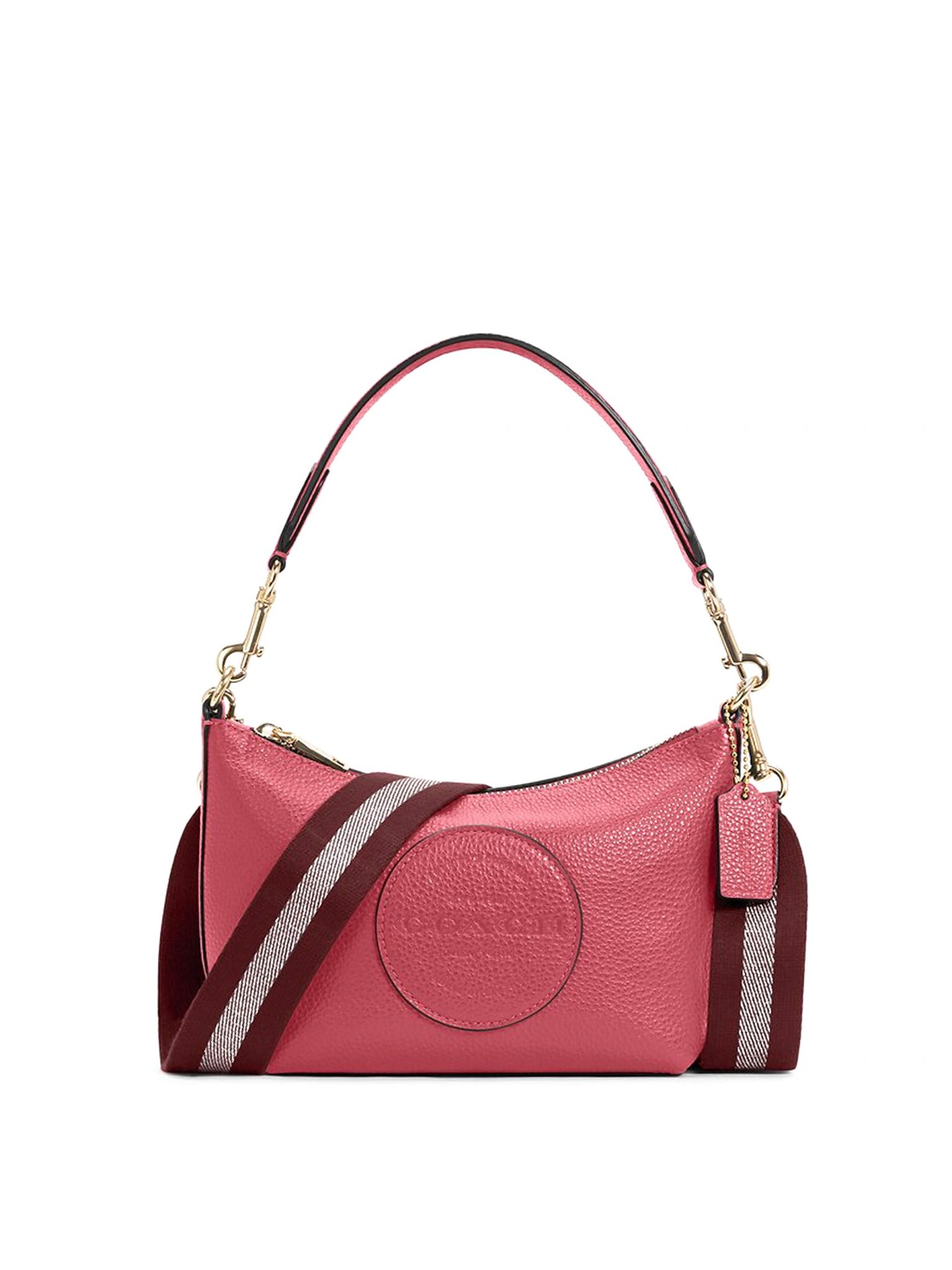 coach dempsey tote pink