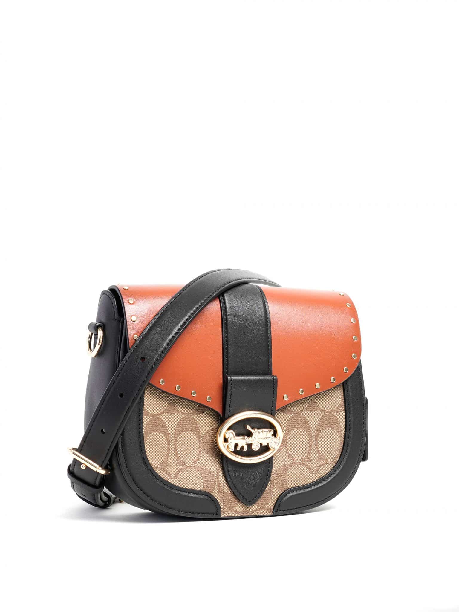 coach georgie bucket bag