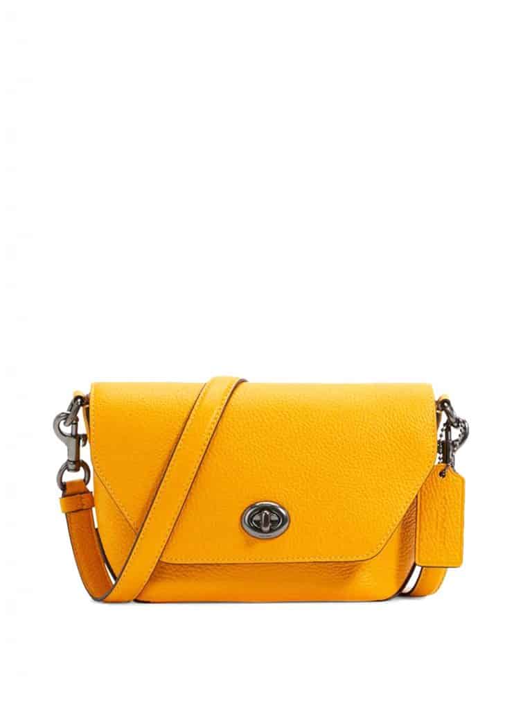 ochre cross body bag