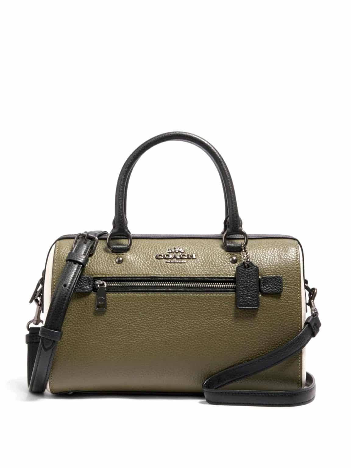 Coach Rowan Satchel Colorblock Kelp Mutli - Averand