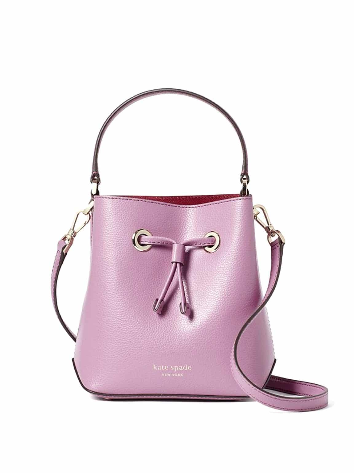 Kate Spade Eva Small Bucket Bag Pinkmauve Averand 4980