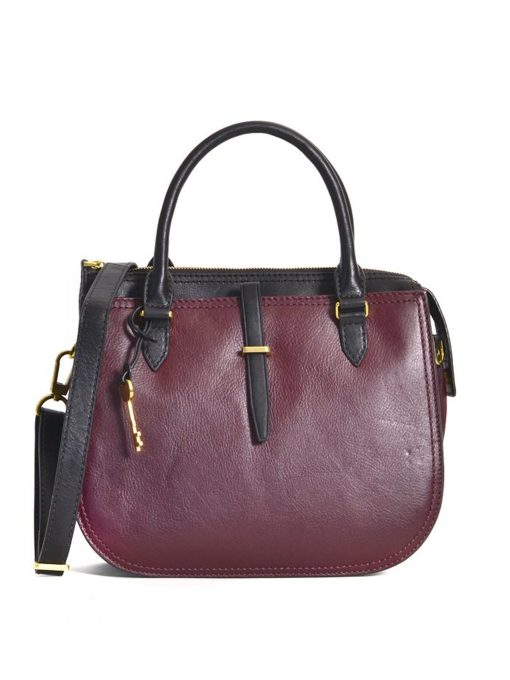 Fossil ryder hot sale satchel fig