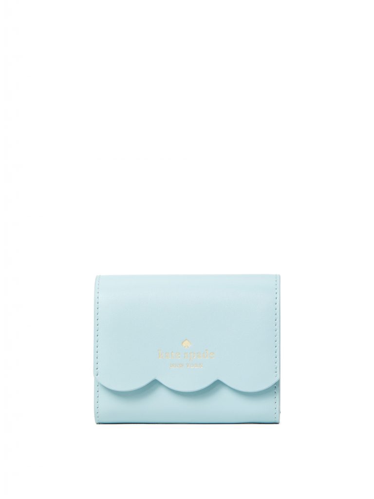 Kate Spade Gemma Small Flap Wallet Cloud Mist - Averand