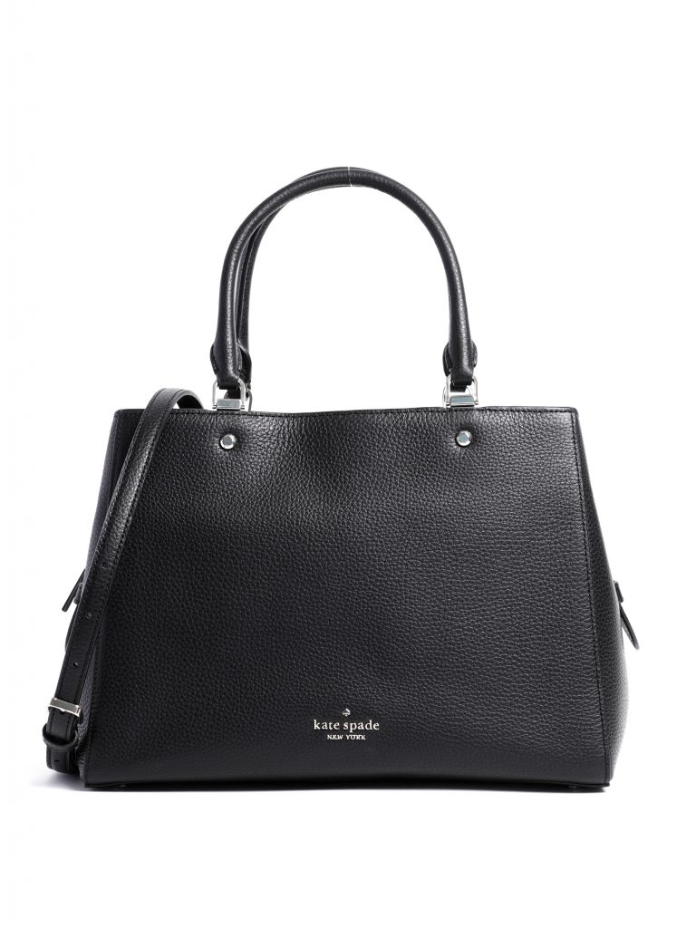 Kate Spade Leila Medium Triple Compartment Satchel Black - Averand