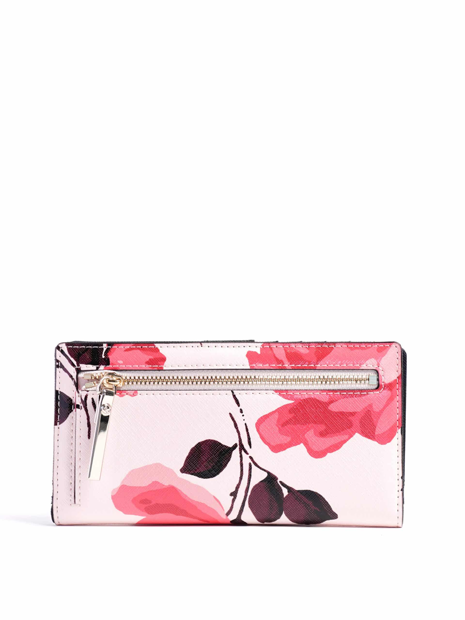 kate spade cameron street roses wallet