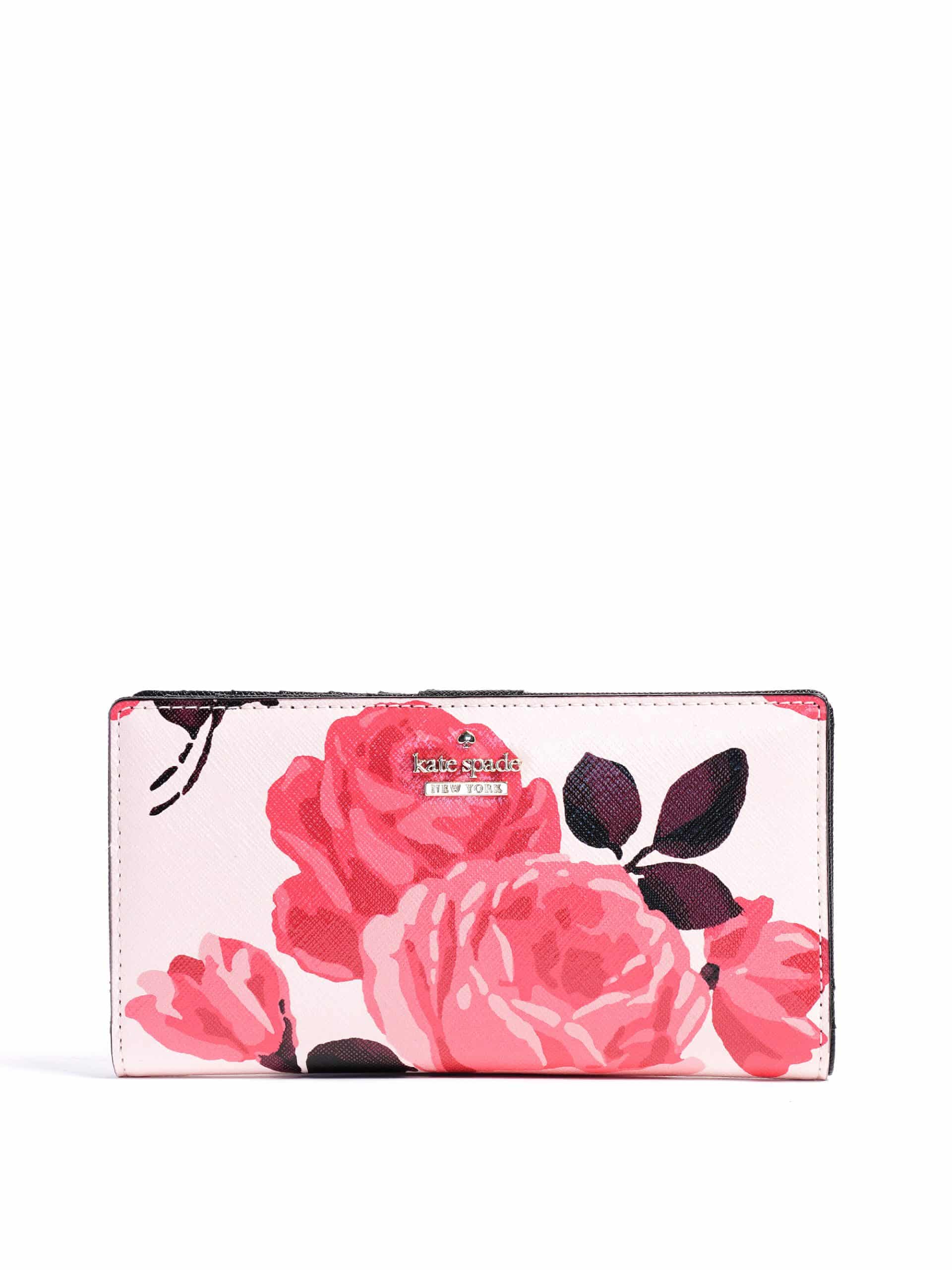 kate spade cameron street roses wallet