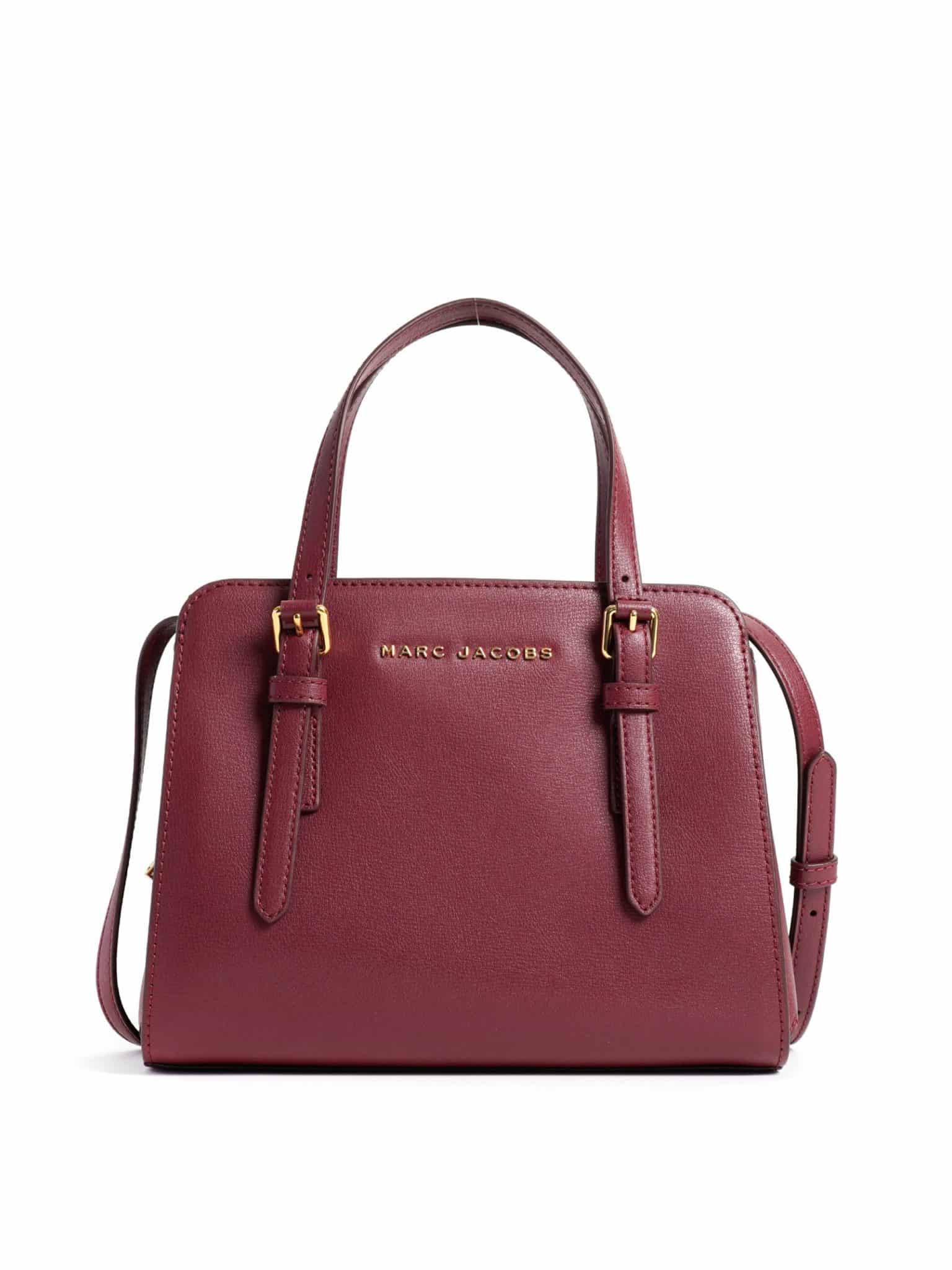 Marc Jacobs Little Big Shot Top Handle Satchel Mulled Wine - Averand