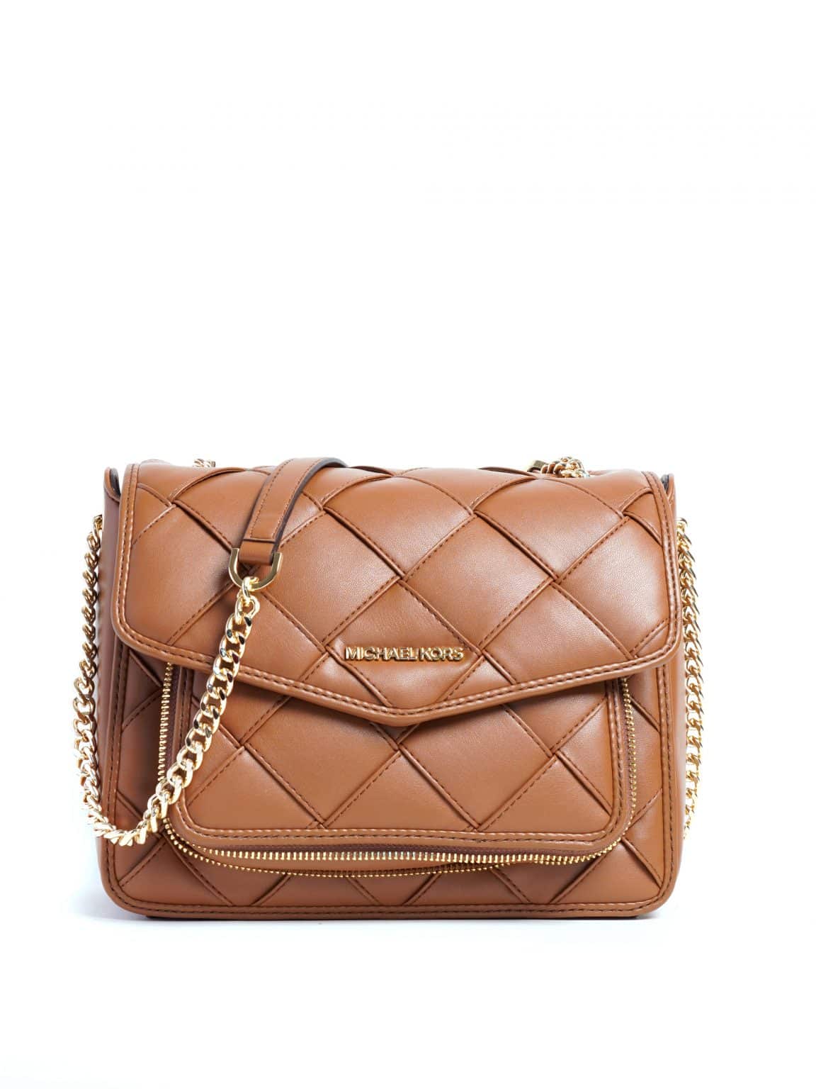 michael kors regina medium flap shoulder bag