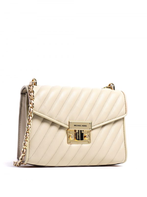 michael kors rose flap shoulder bag