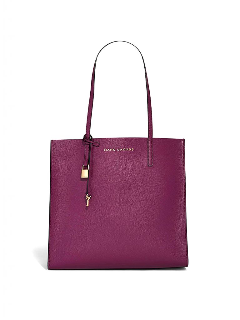 Marc Jacob Grind Tote Bag Deep Purple - Averand