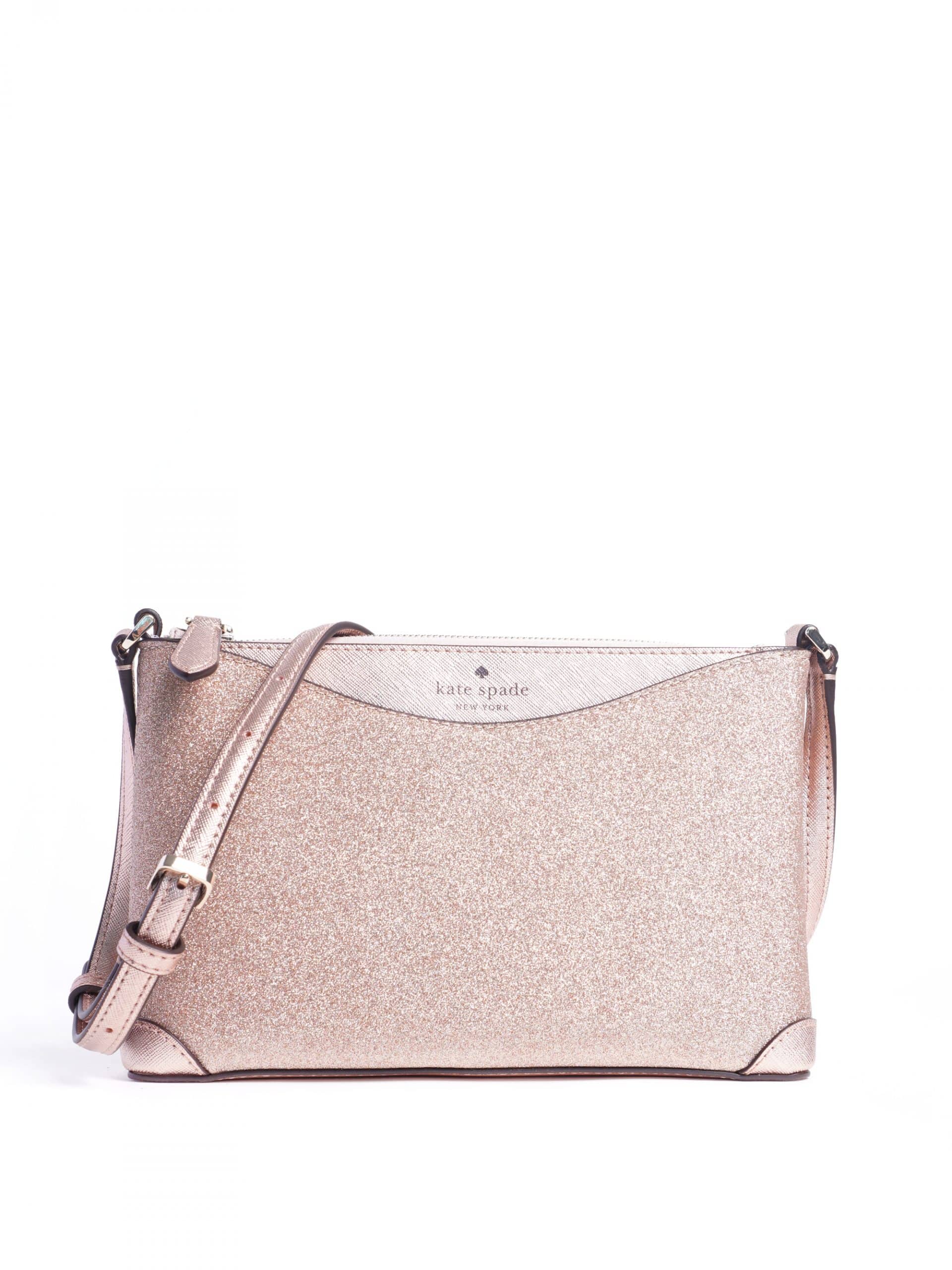 Kate Spade Shimmy Crossbody Rose Gold - Averand