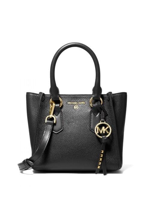 Michael Kors Kris Small Satchel Black - Averand