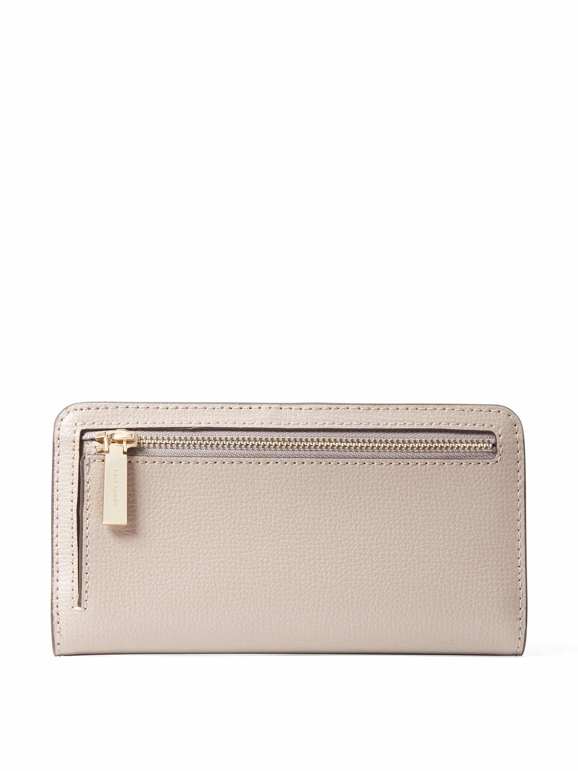 kate spade wallet taupe