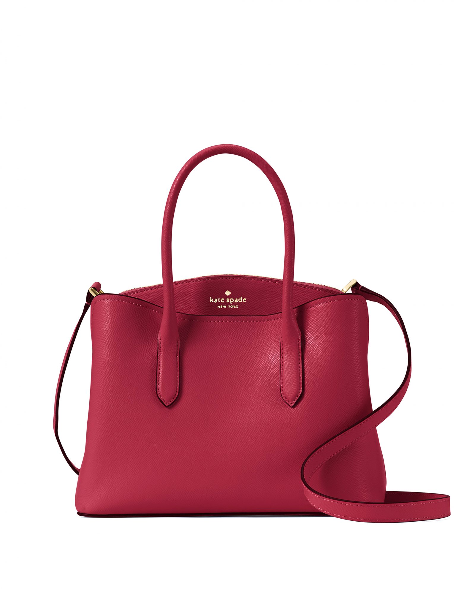 Kate Spade Rory Medium Satchel Berry Cobbler - Averand