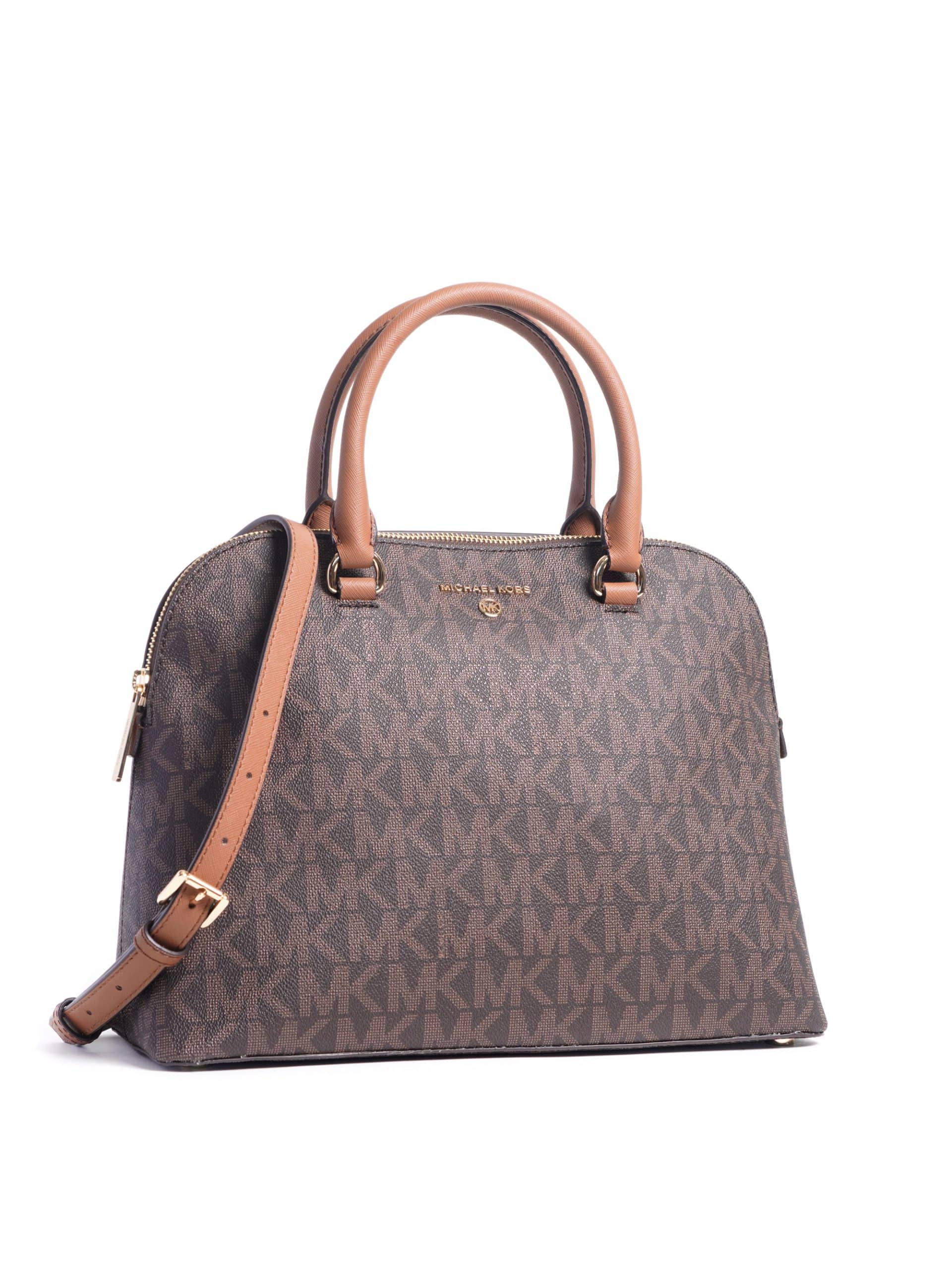 Sale Michael Kors Cindy Large Dome Satchel