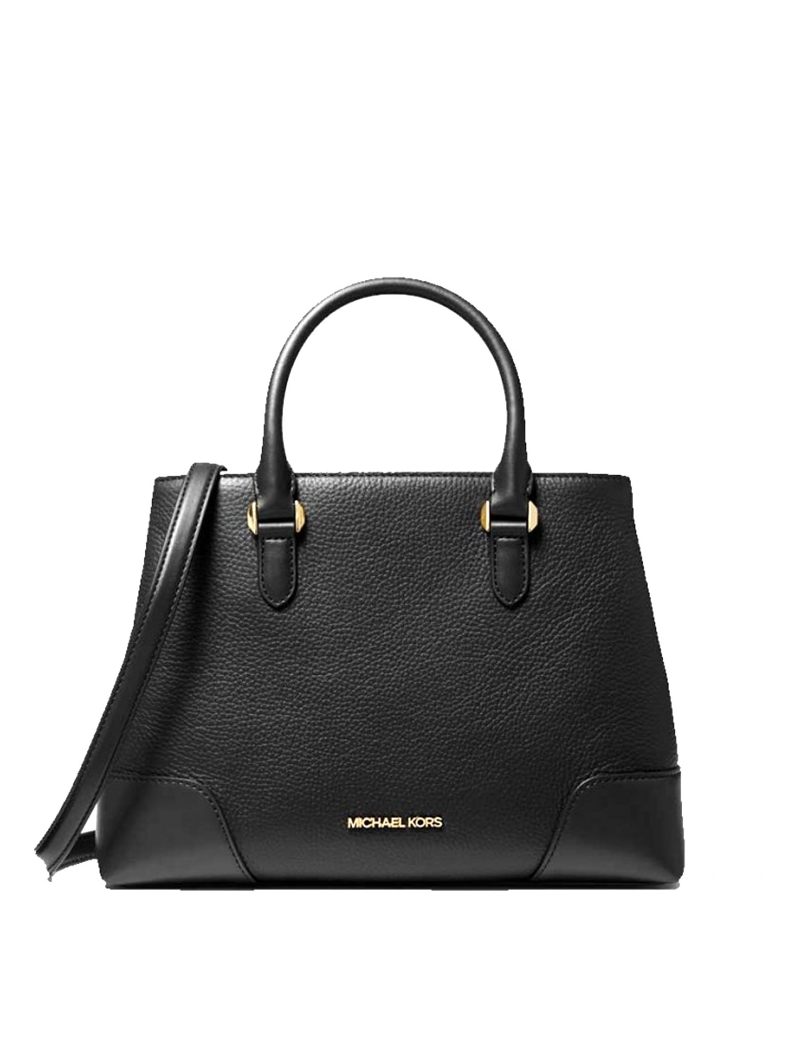 Michael Kors Crosby Medium Satchel Black - Averand