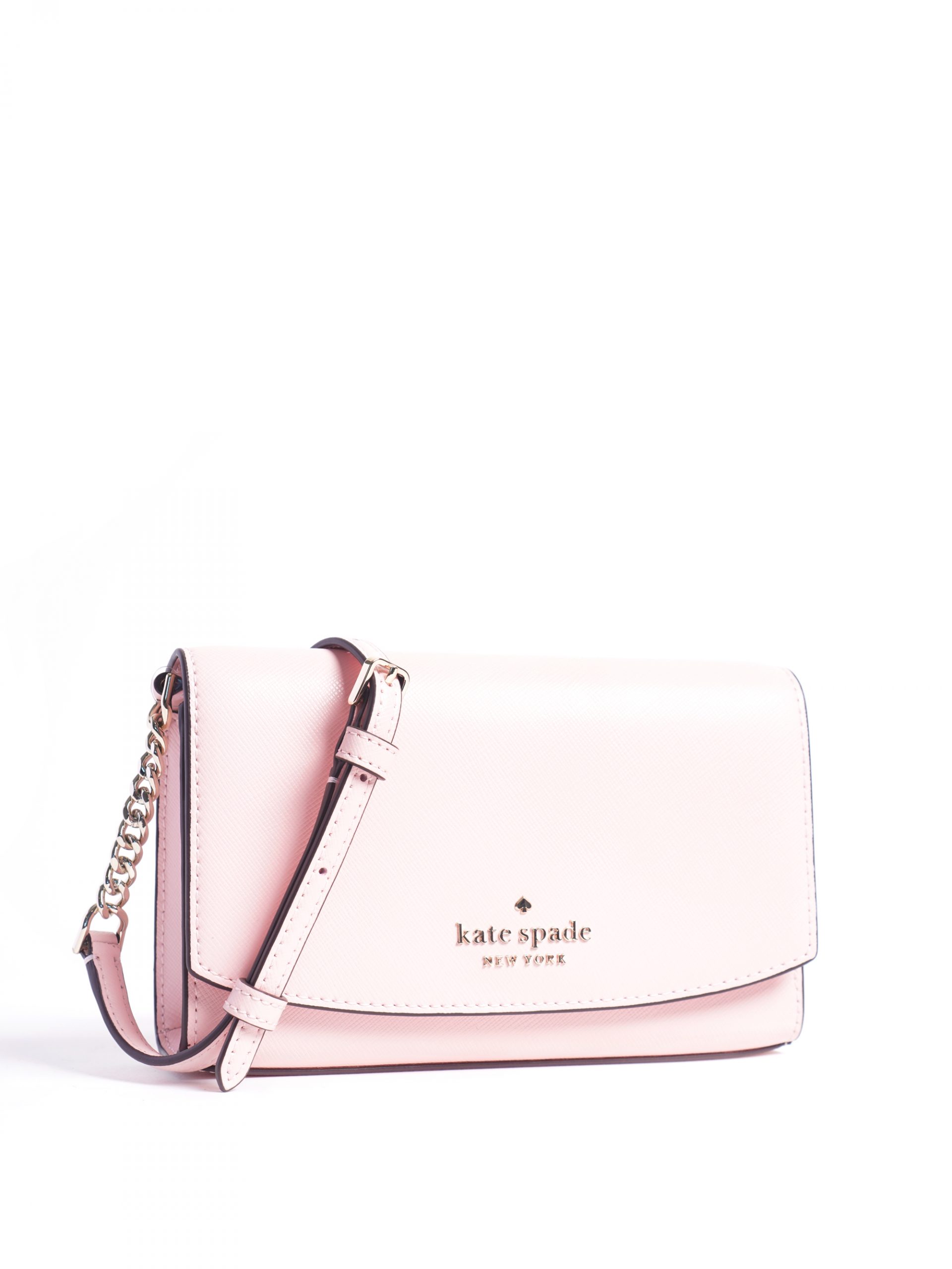 Kate+Spade+New+York+Staci+Small+Flap+Crossbody+-+Chalk+Pink for