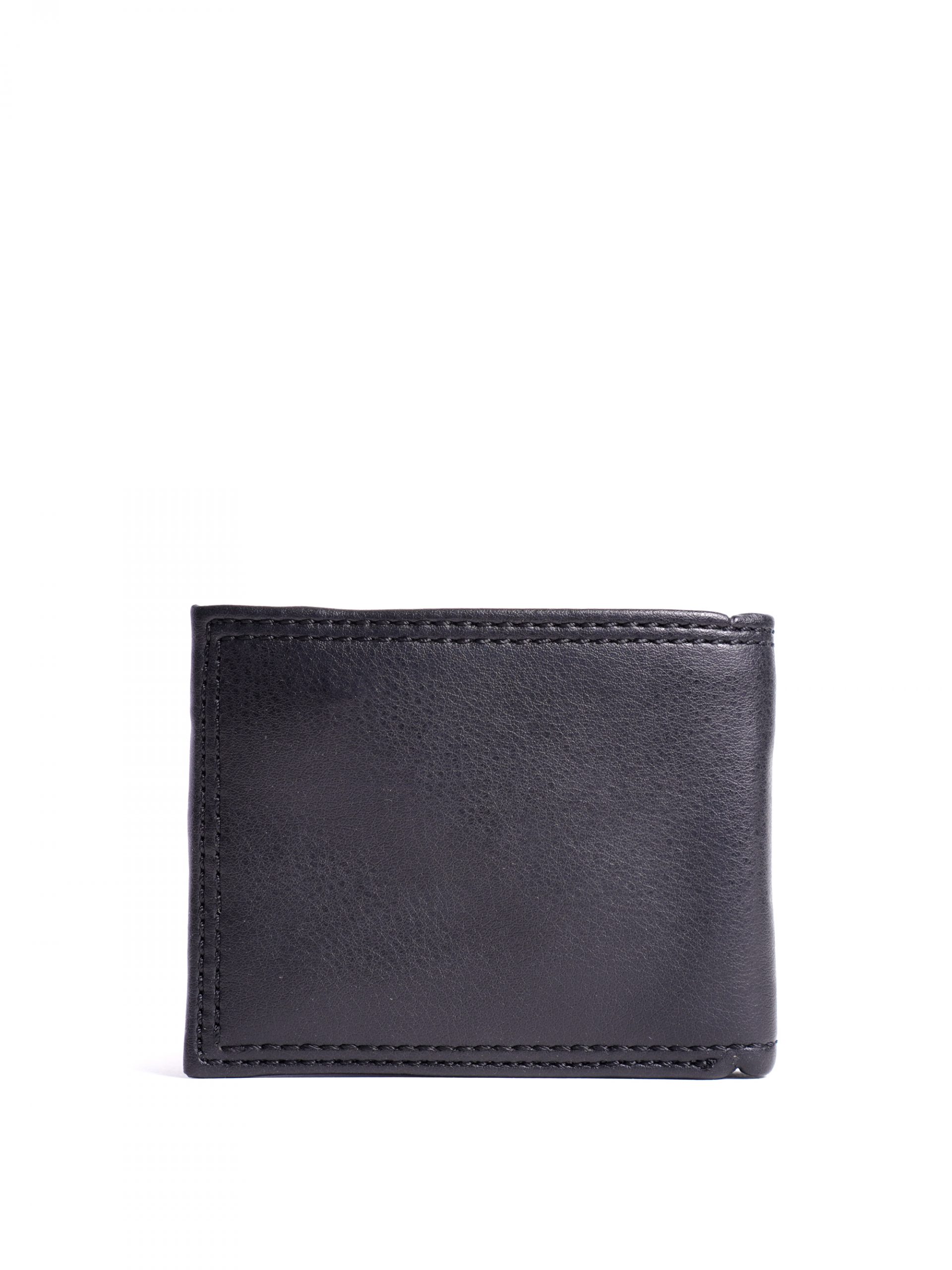 Levi's® Men's Bifold Leather Zipper Wallet