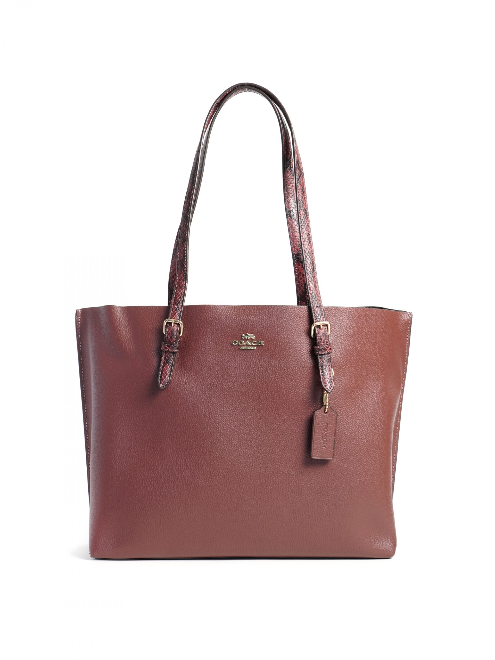 Coach Mollie Tote Wine Multi - Averand