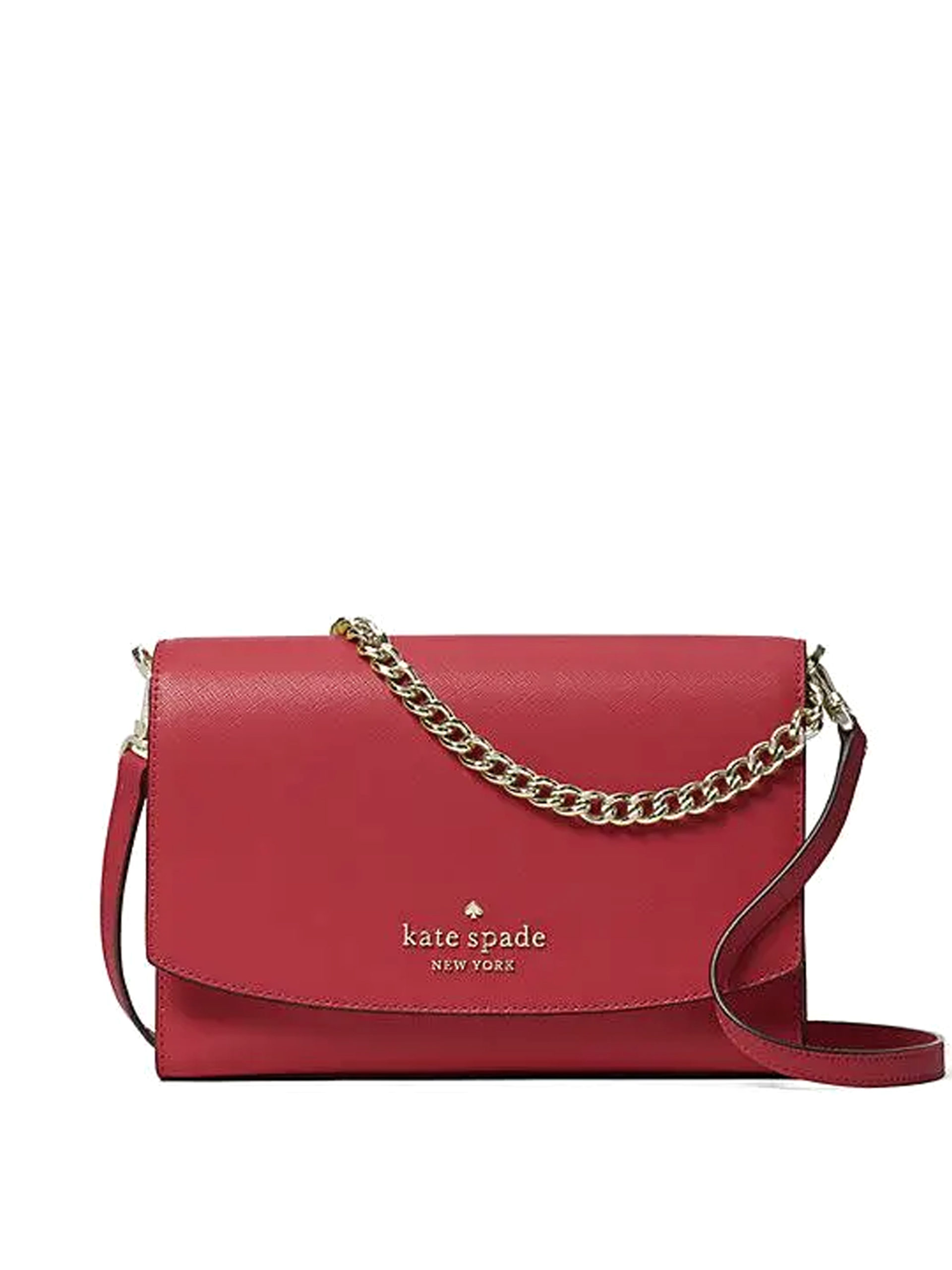 Kate Spade Carson Convertible Crossbody - Red Currant –
